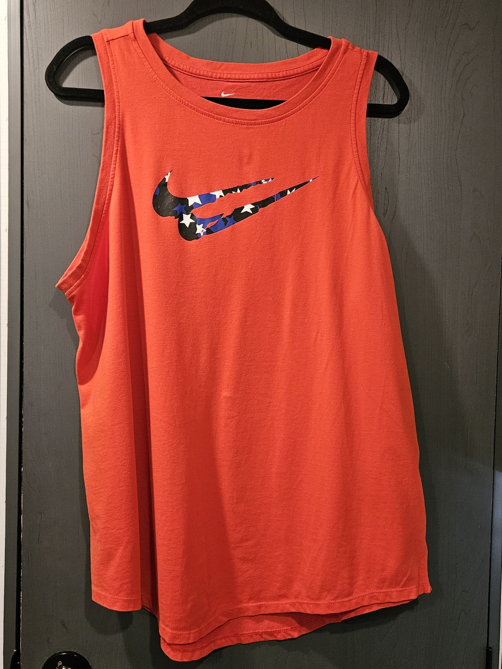Nike Plus Size 1X Dri-FIT Graphic Swoosh Training Muscle Tank